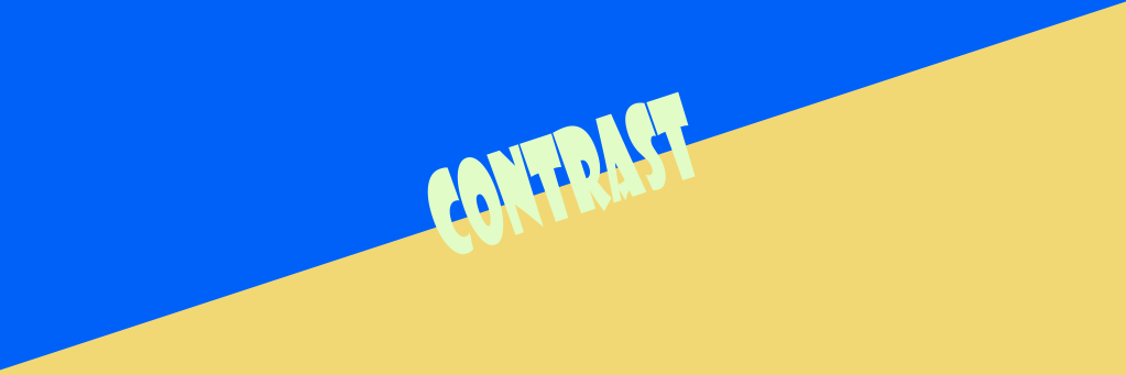 Composition: contrast
